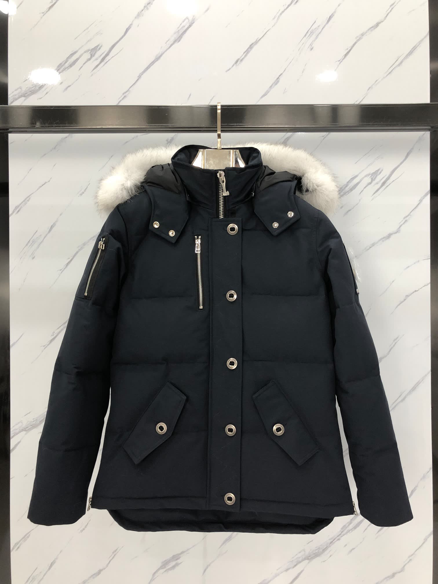 Moose Knuckles Hooded Puffer Jacket Moose Knuckles Hooded Puffer Jacket